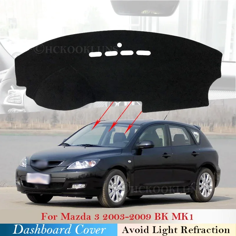 Funda protectora parasol Mazda 3 BK MK1 2003-2008