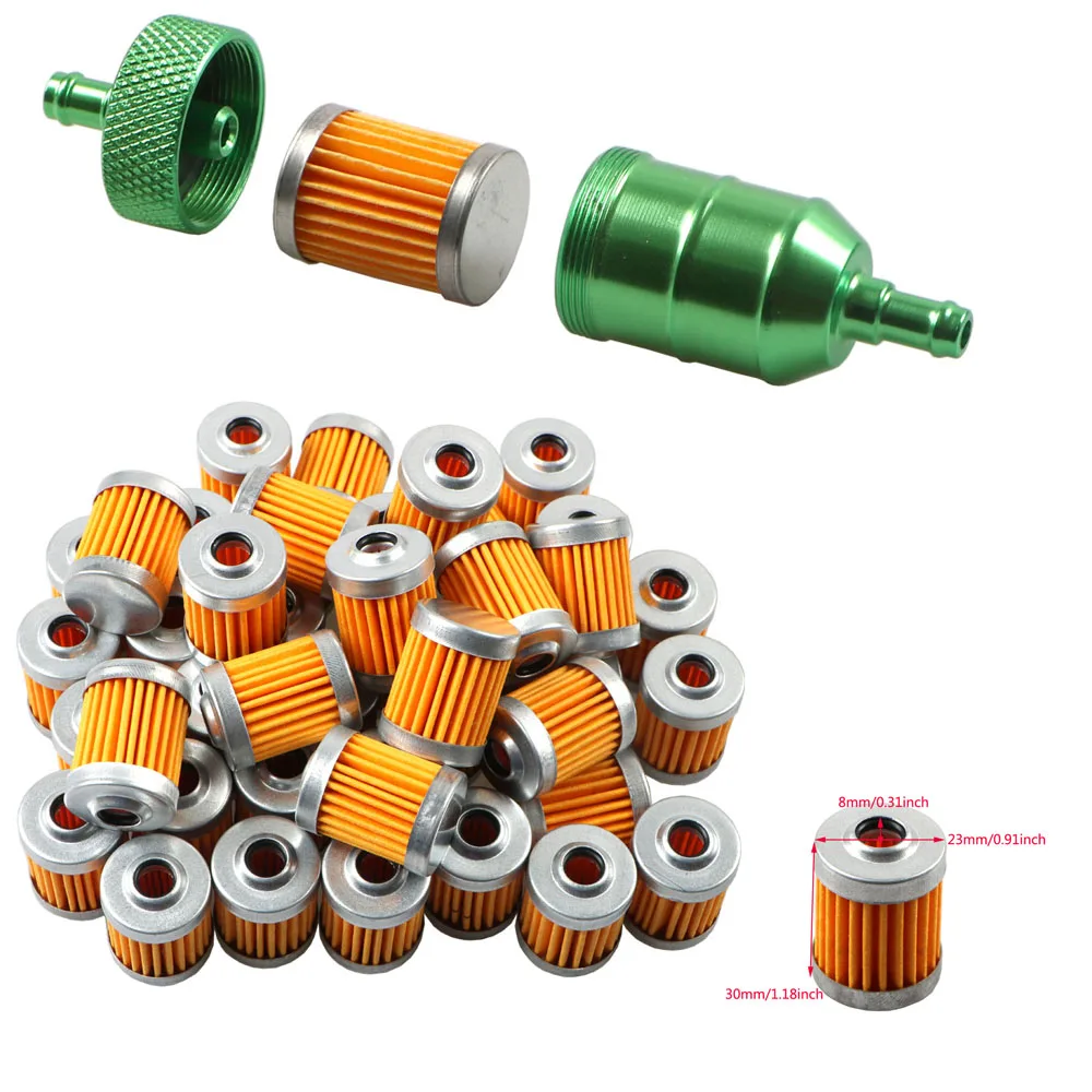 Filtro de gasolina lavable reutilizable CNC – Suzuki Dirt Bike y ATV - imagen 2