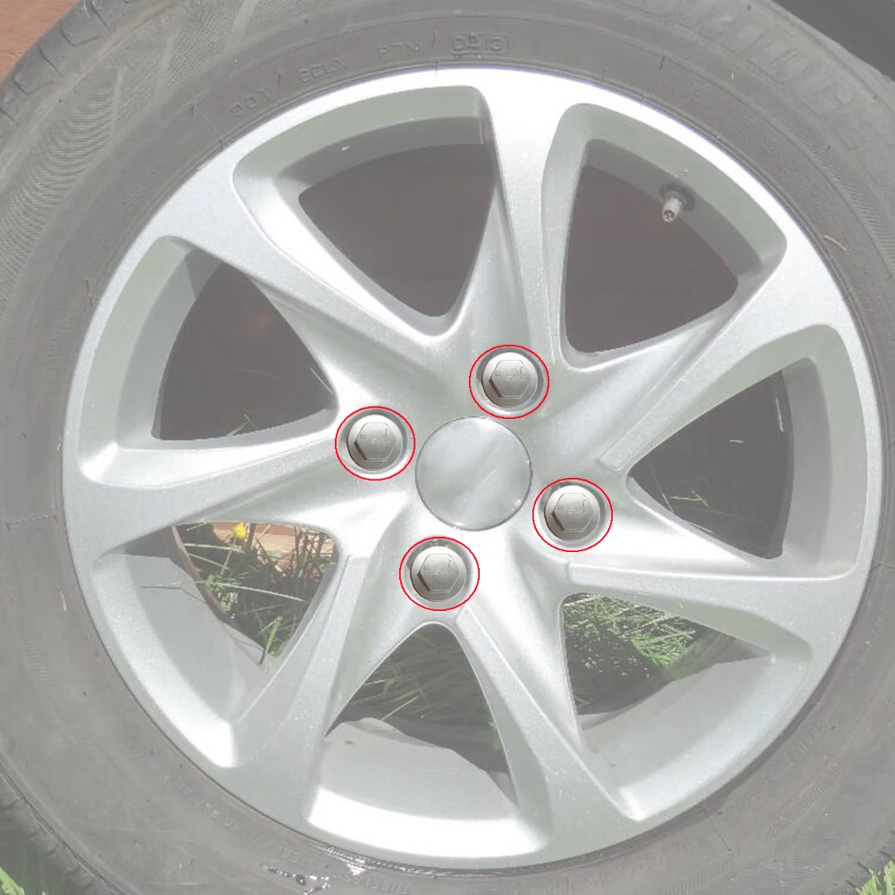 Tuercas de rueda M12x1,25, hexágono 17 mm para Peugeot y Citroën - imagen 4