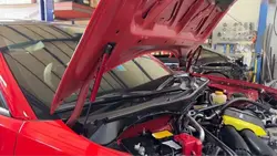 Elevadores de capó de fibra de carbono para Toyota GR86 2021-2024
