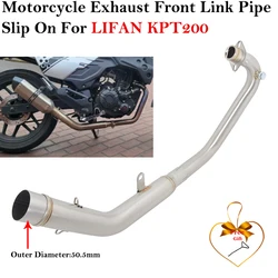 Escape LIFAN KPT200 con silenciador y tubo delantero inoxidable