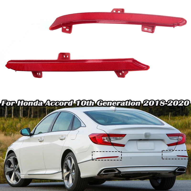 33555-TVA-H01 Reflector parachoques trasero antiniebla – Honda Accord 10