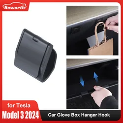 Gancho oculto para bolso y paraguas Tesla Model 3 Highland y Model Y