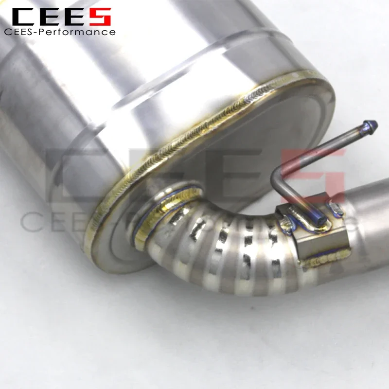 Acabado profesional del silenciador Valvetronic