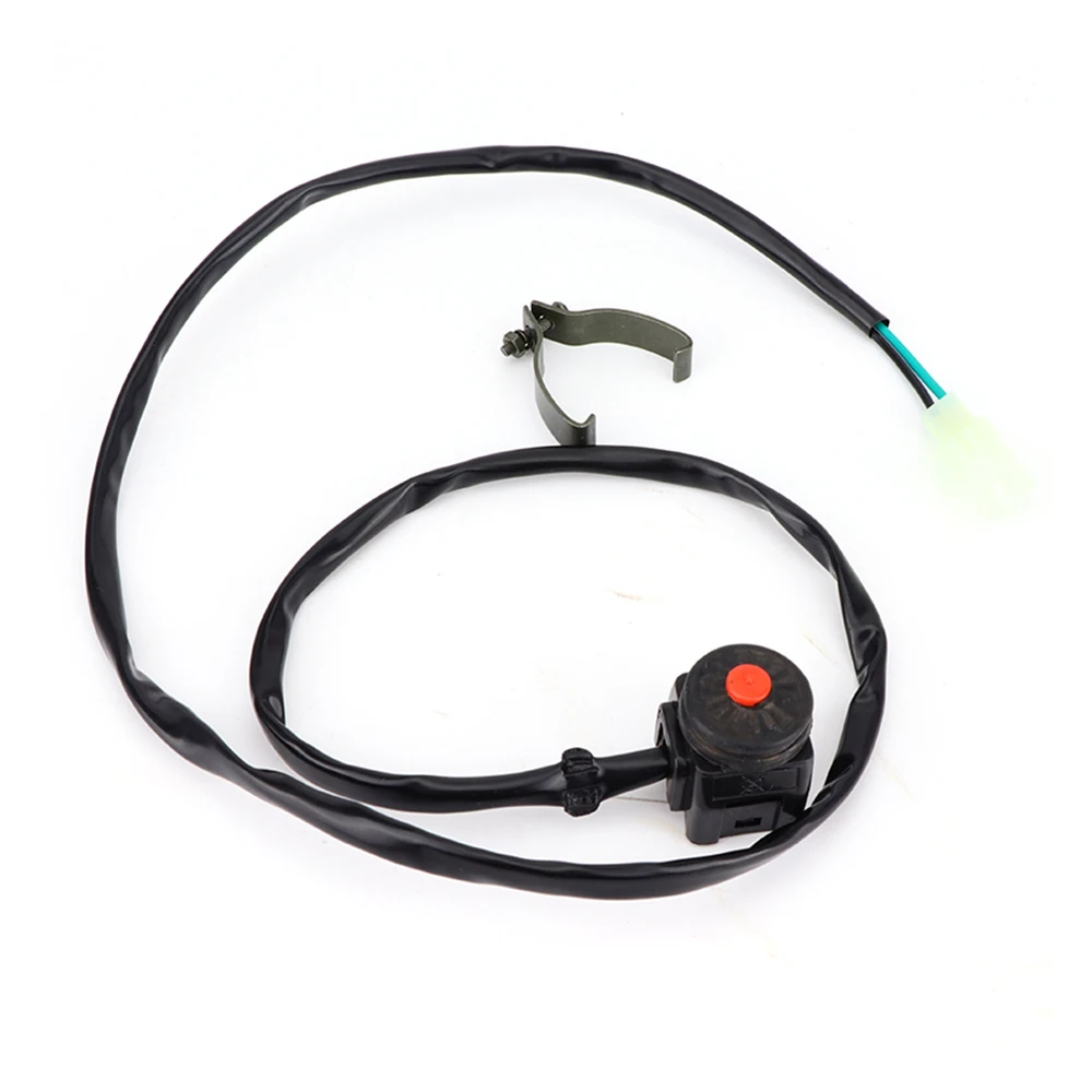 Interruptor de arranque y parada rojo de emergencia para moto y quad - imagen 3