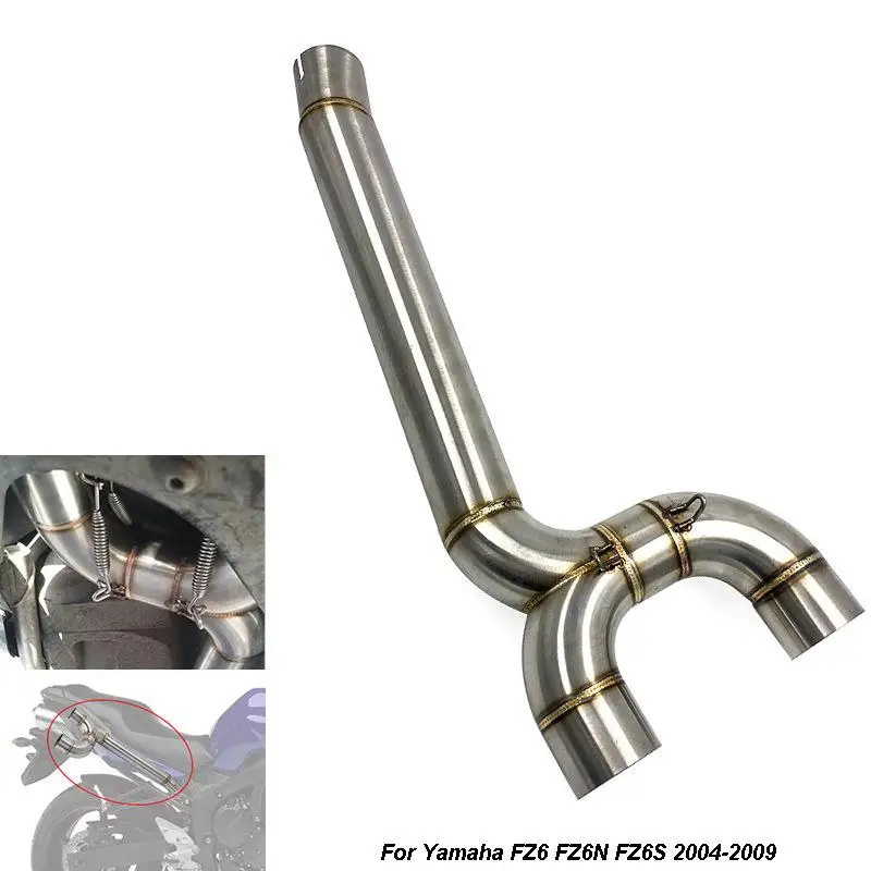 Escape completo Yamaha FZ6/FZ6N 2004-2009 con tubo intermedio - imagen 2
