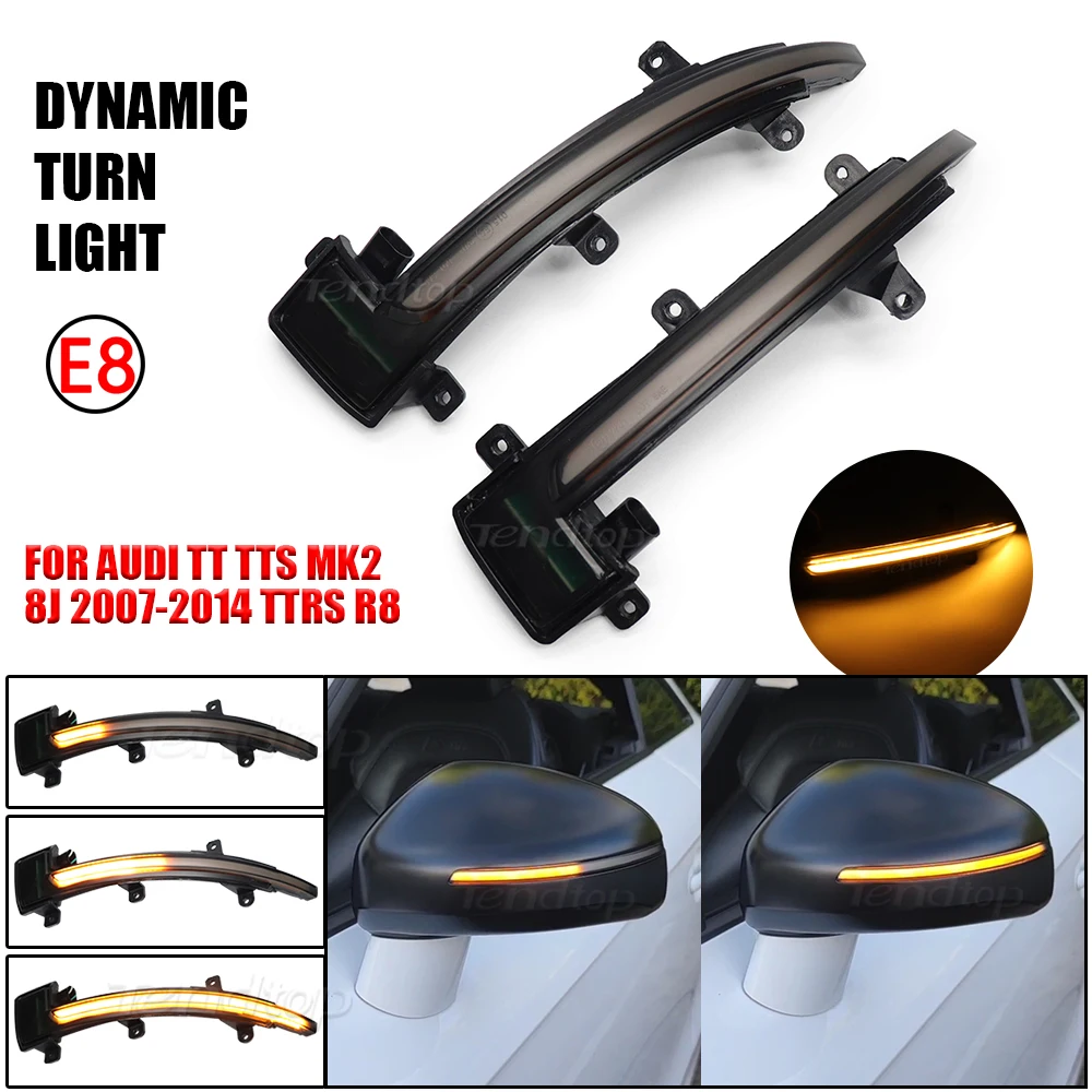 Intermitente LED dinámico para Audi TT MK2 8J – Repetidor secuencial - imagen 4