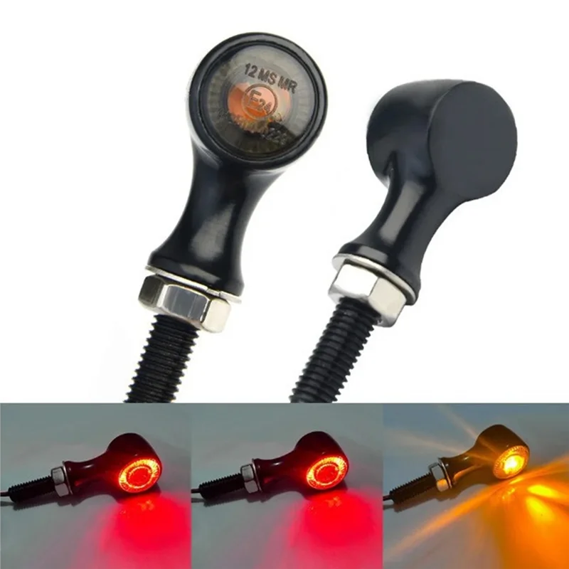 Intermitente LED 12V piloto moto – 4 pines montaje homologado - imagen 4