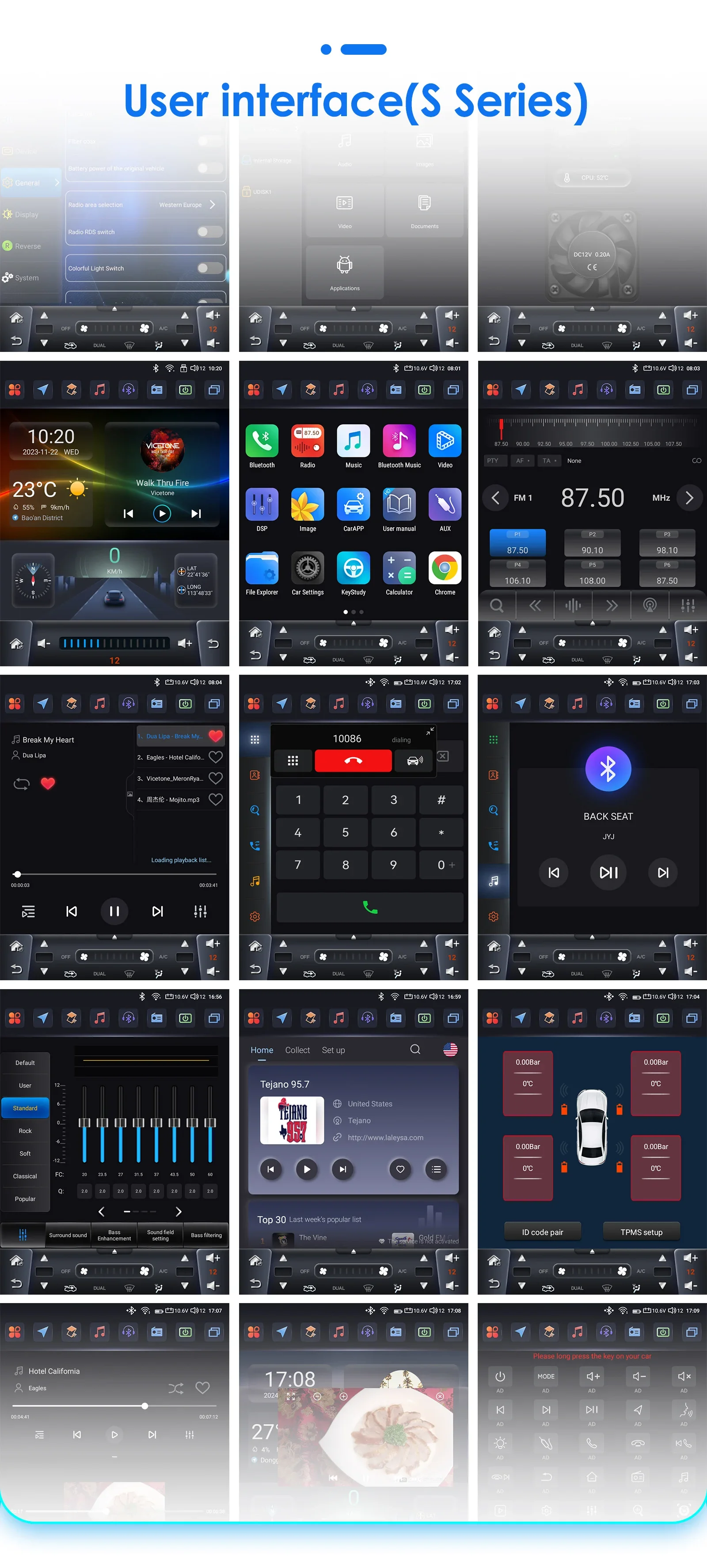 Autoradio 2 DIN Android 13 con CarPlay para Mitsubishi Pajero V60 - imagen 5