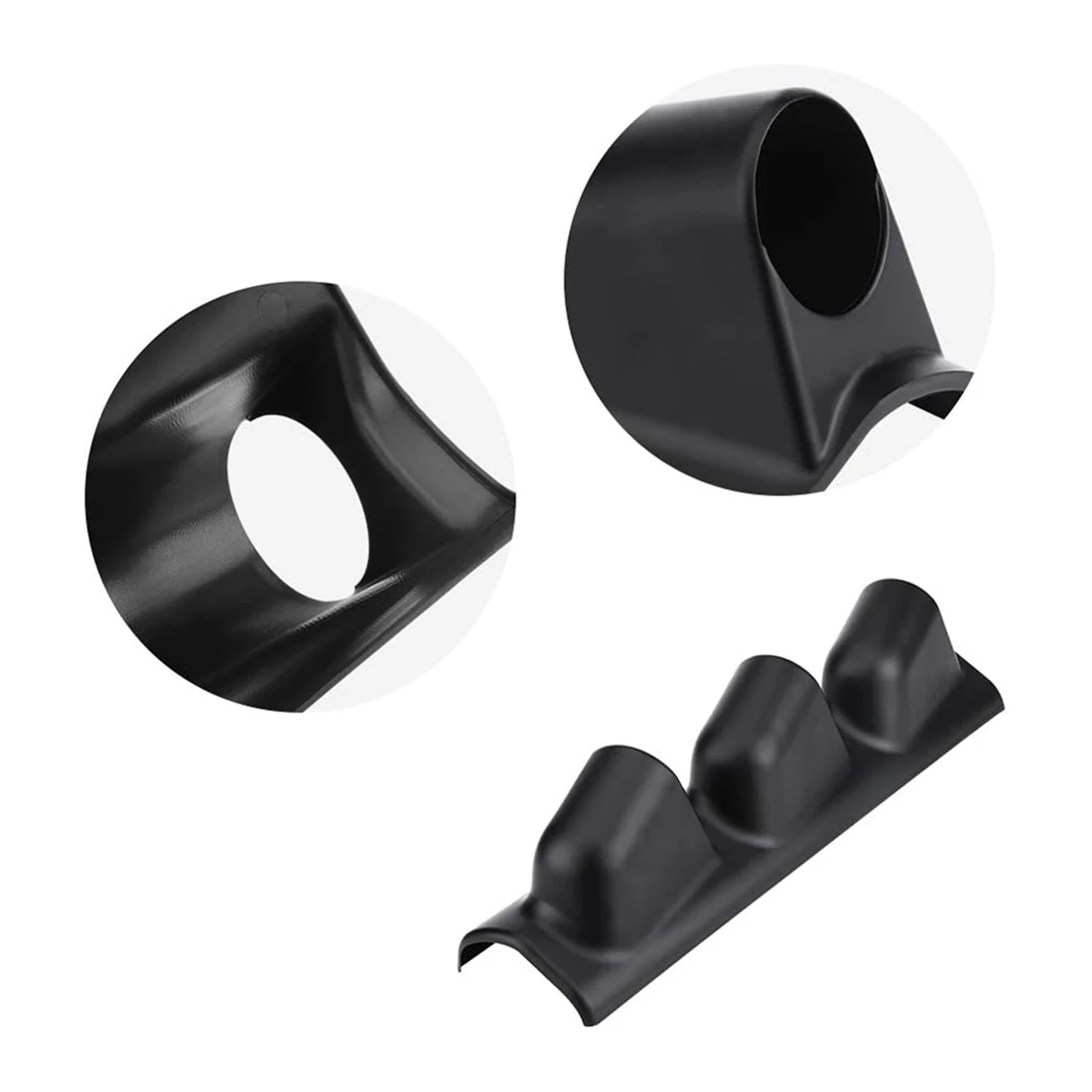 Soporte triple 52mm para pilotos – Montaje universal pilar A