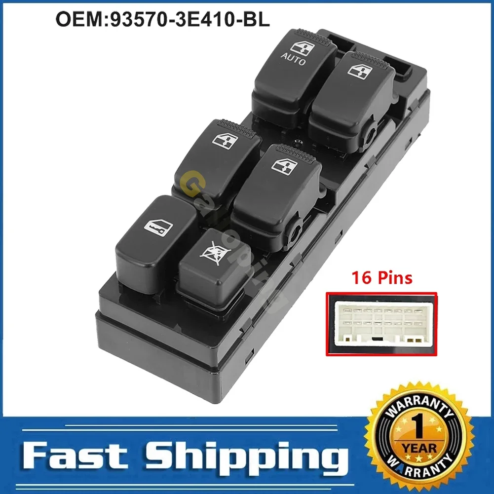 Interruptor ventanilla eléctrica Kia Sorento 2002-2009 935703E410BL