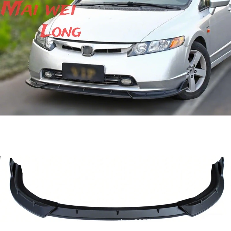 Parachoques delantero con labio Honda Civic 8ª gen 2006-2011 - imagen 4