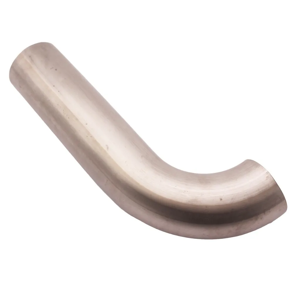 2,5 "1-2/2" OD corto 90 grados de acero inoxidable tubo curvo de escape 16 calibre accesorios de coche - imagen 3