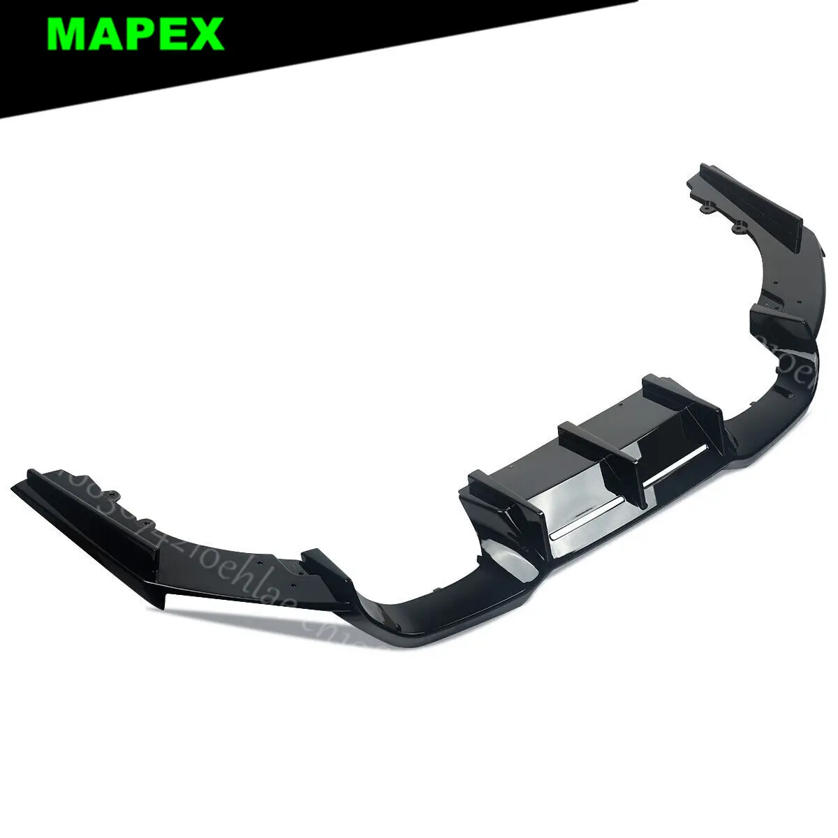 Difusor trasero negro brillante BMW F87 M2/M2C 2016-2020 - imagen 4
