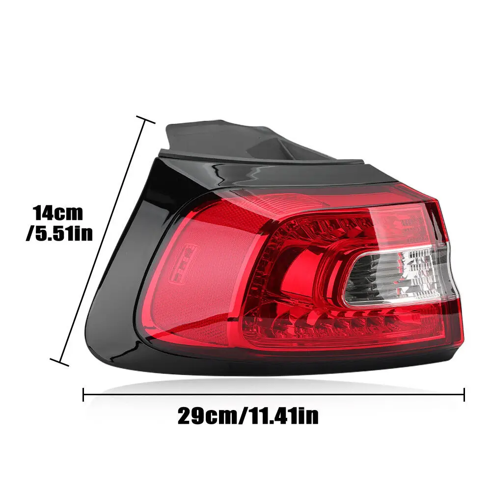 Lámpara de freno LED trasera para Jeep Cherokee 2014-2018 – luz roja - imagen 4