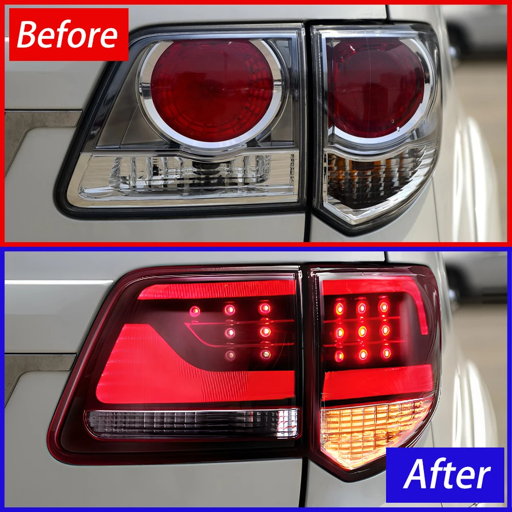 Pilotos traseros LED Toyota Fortuner 2012-2016 de conexión directa - imagen 3