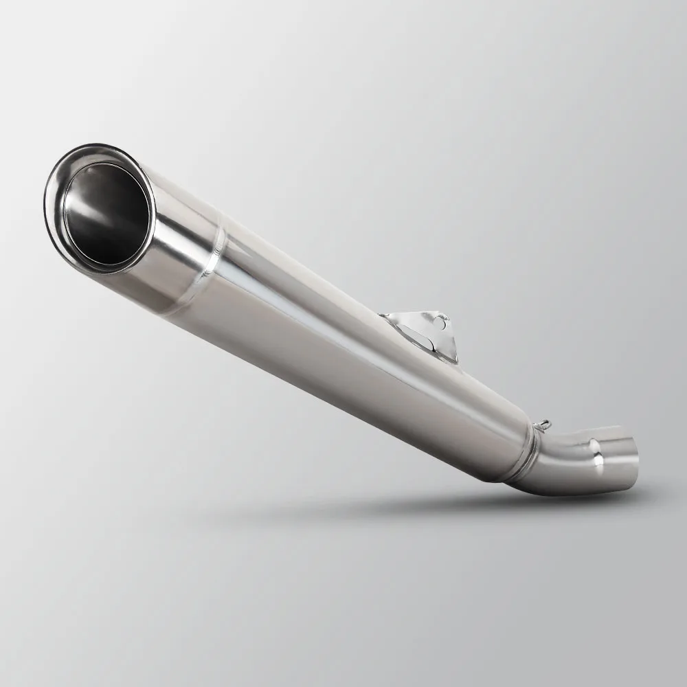 Sistema de Escape totalmente brillante para motocicleta, Kit de carreras modificado, silenciador de línea deslizante para Kawasaki Ninja H2R H2C H2 - imagen 5