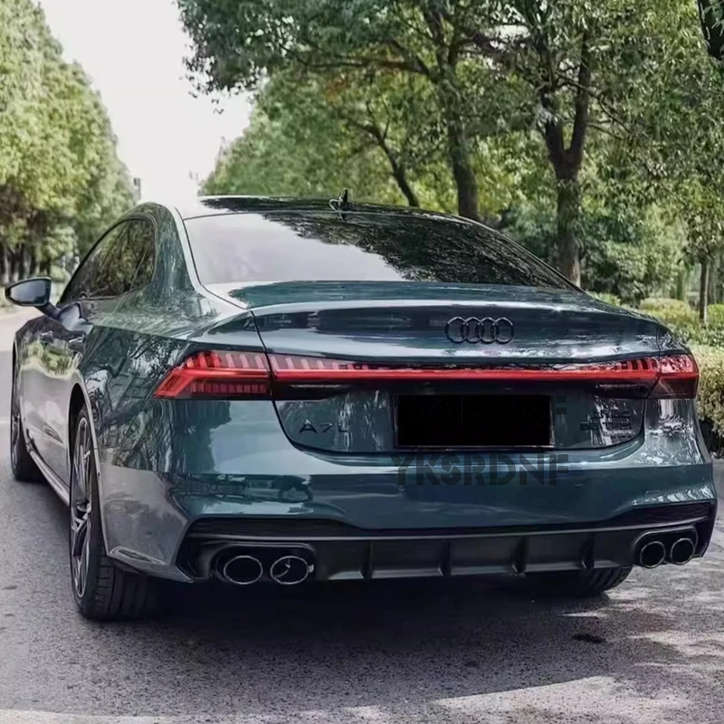 Labio difusor trasero Audi A7 Sline 2019-2020 PP - imagen 4