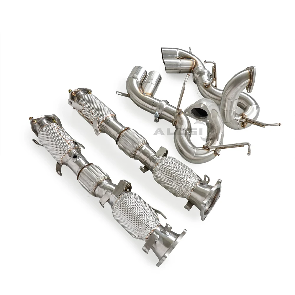 Silenciador de escape inox para Acura NSX 3.5T (2016-2022) - imagen 3