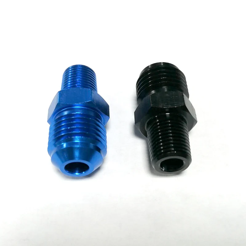 Adaptador AN6 a 1/8 NPT de aluminio para aceite y combustible - imagen 5