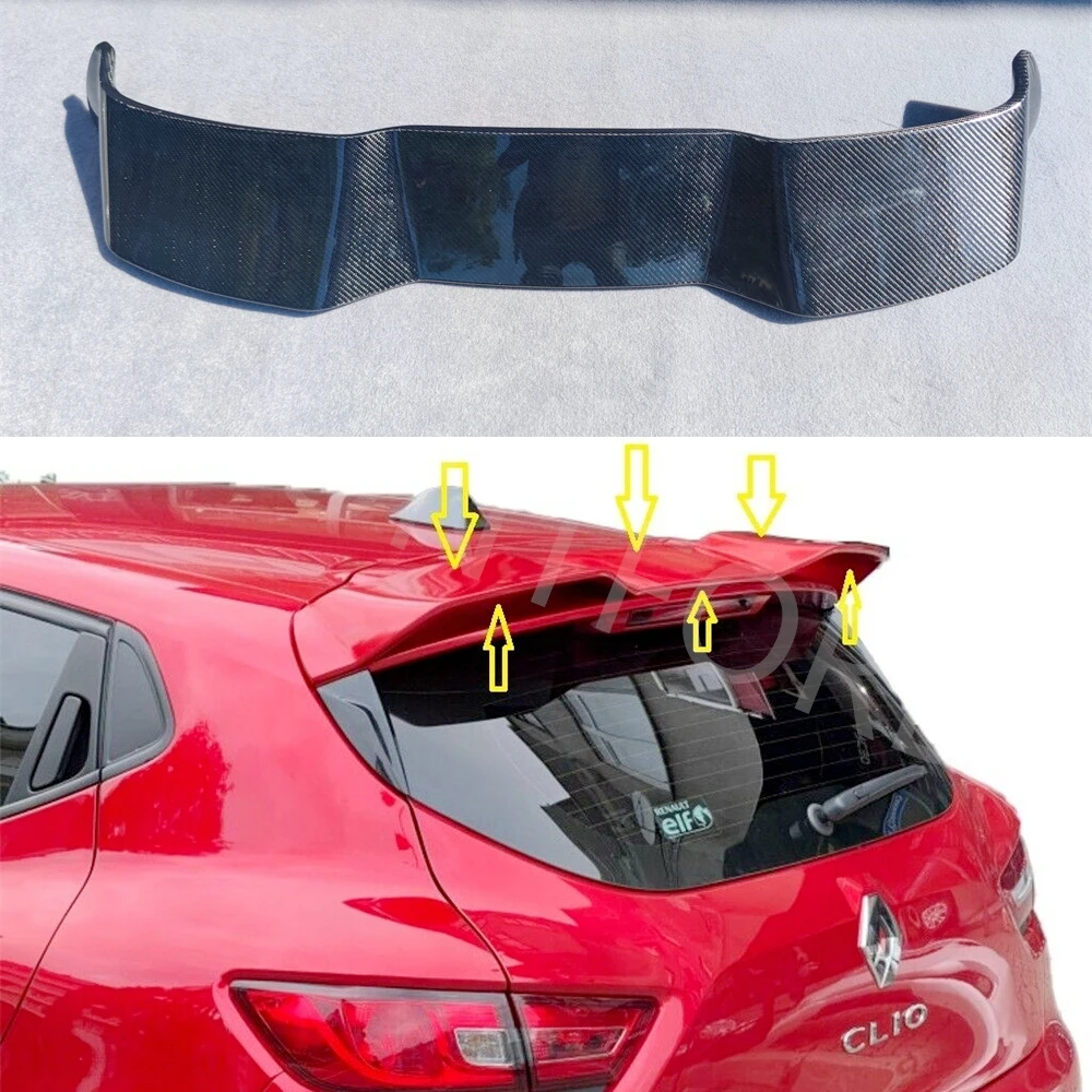 Alerón trasero estilo V para Renault Clio MK4