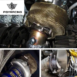 Manta térmica turbo T3 de titanio PQY1303T – T25 a GT35