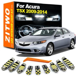 Kit de bombillas LED interiores ZITWO para Acura TSX 2009-2014
