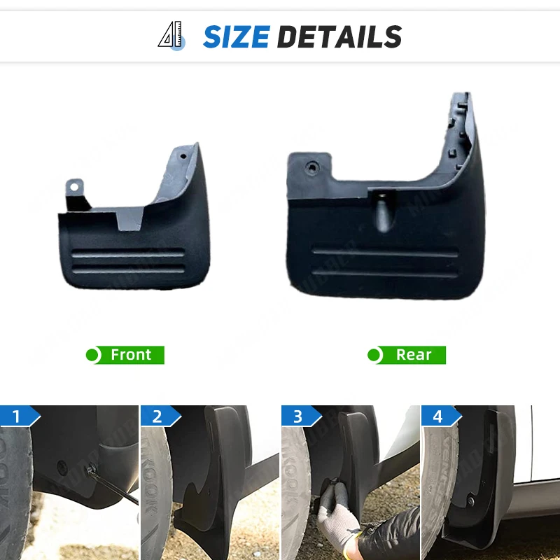 Guardafangos Stanex Hyundai H-1 (2011-2023) - imagen 3