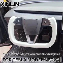 YOKE Volante deportivo calefactable para Tesla Model 3 Highland