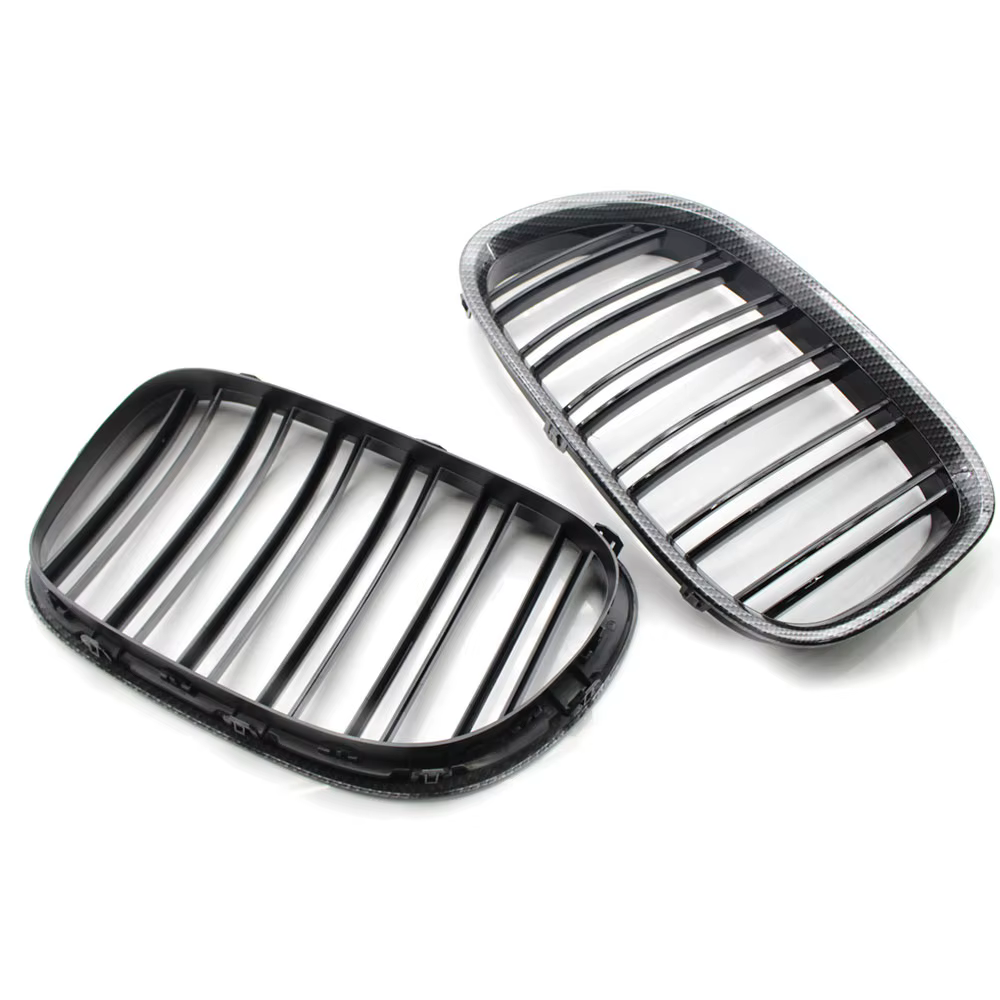 Parrillas delanteras BMW Serie 7 F01/F02 en fibra de carbono - imagen 5
