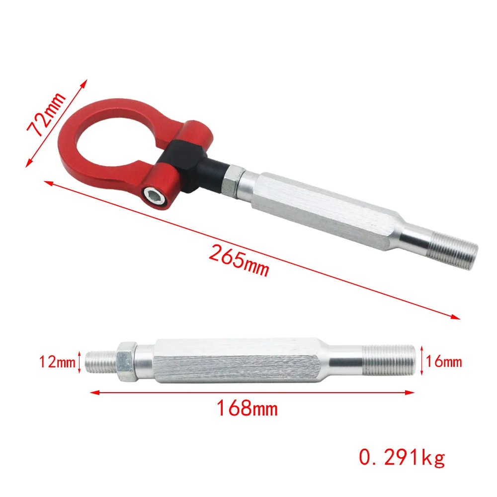 Anilla de remolque circular de aluminio para Subaru BRZ/86 - imagen 2