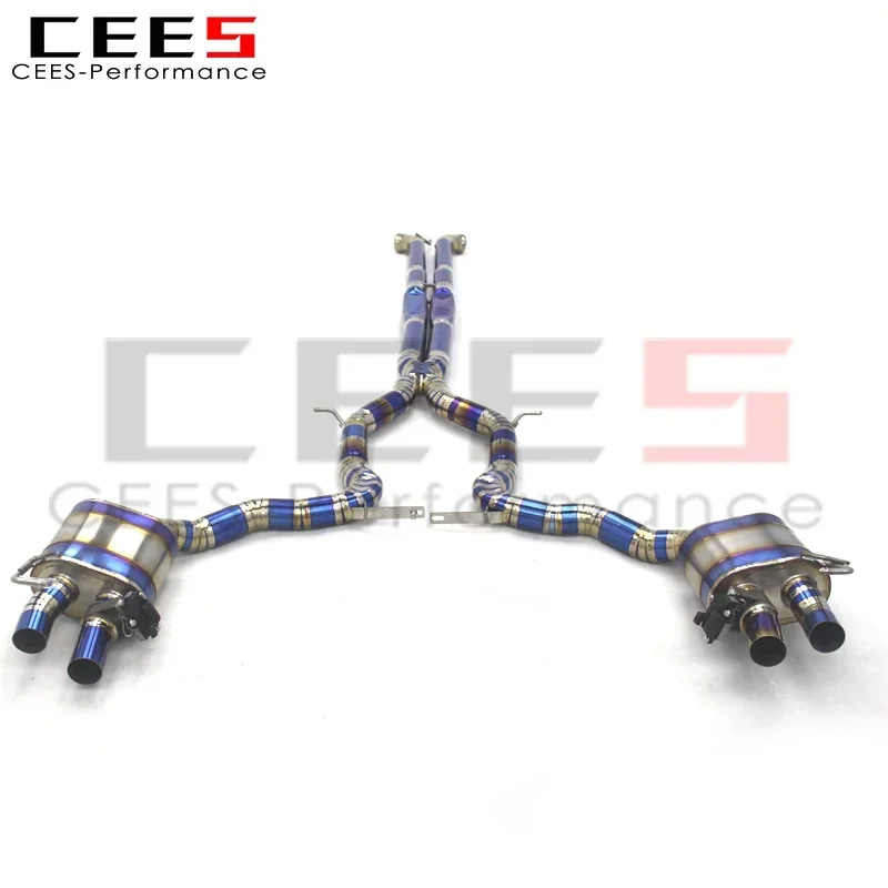 Escape catback CEES Tuning con válvula para Bentley Continental GT V12 - imagen 4