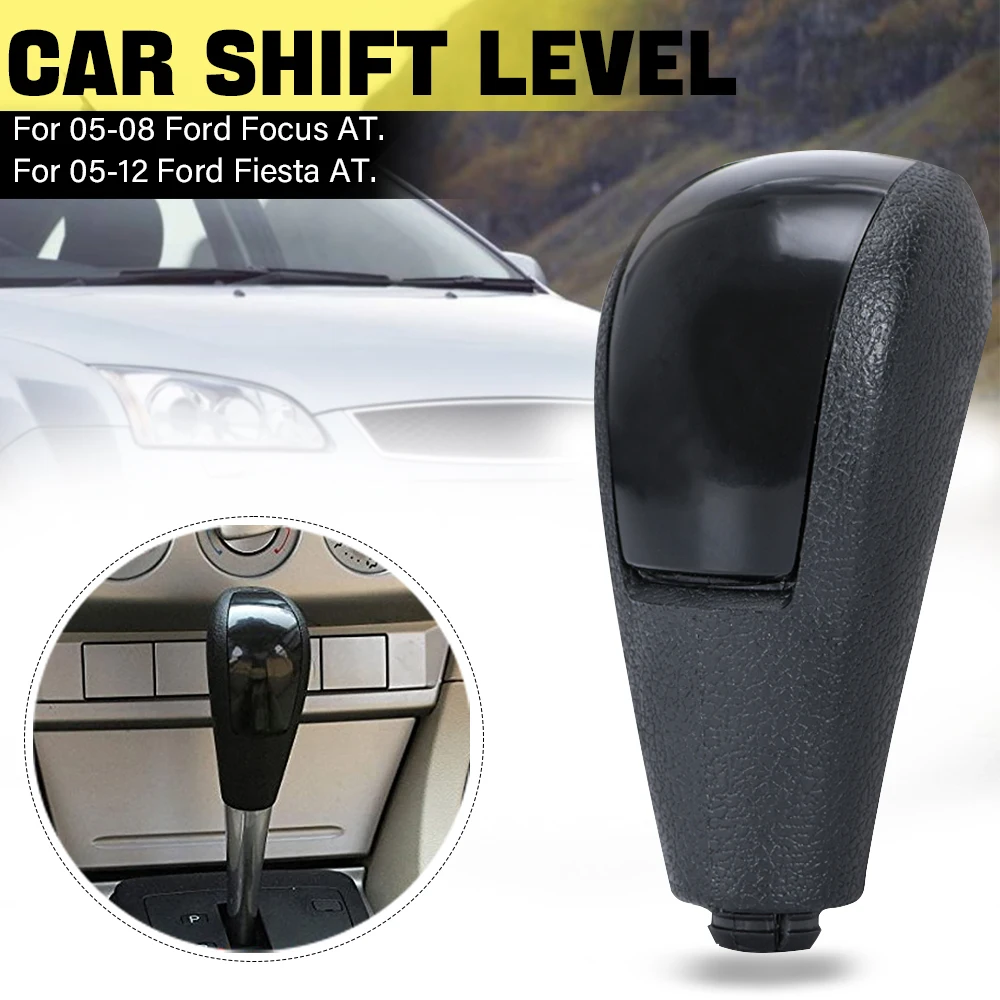 Pomo de palanca de cambios negro para Ford Focus