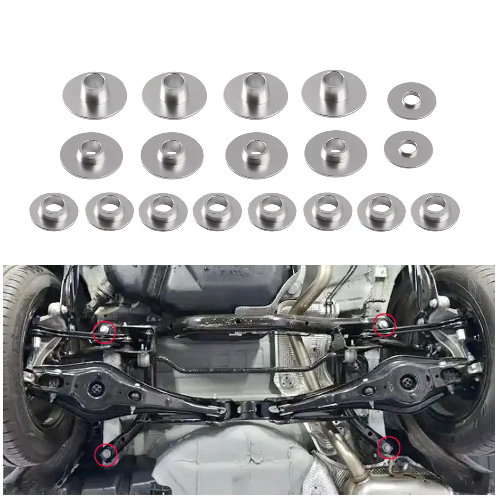 Kit alineación subchasis bujes rígidos MQB – VW Golf 7, Passat, Audi S3, Seat León