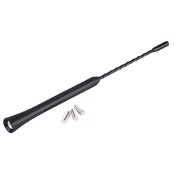 Antena de radio universal antirruido para coche con tornillos