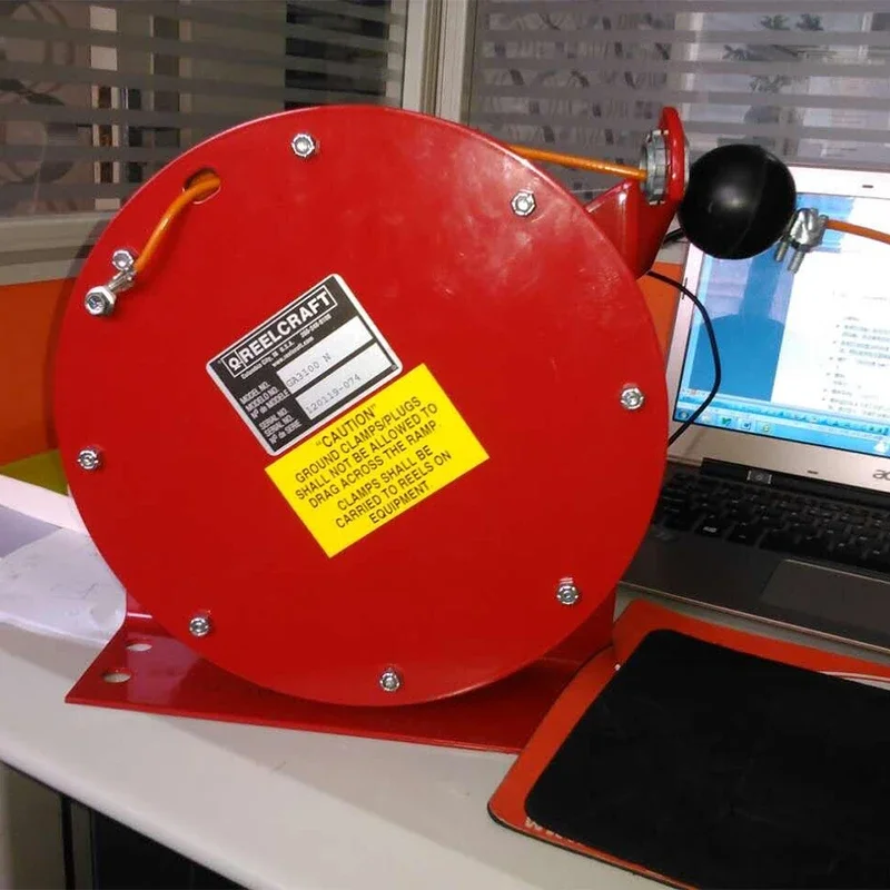 Carrete de puesta a tierra retráctil G3050 antiestático 15 m - imagen 4