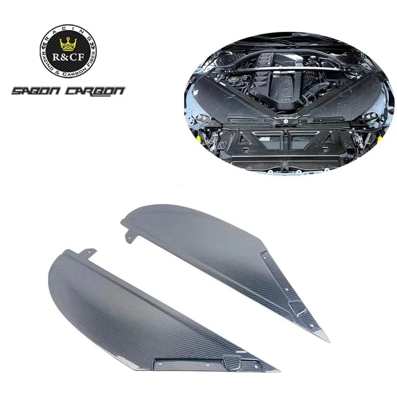 Cubierta motor fibra carbono BMW M3 F80 / M4 F82 G80 G82 | Carcasa admisión