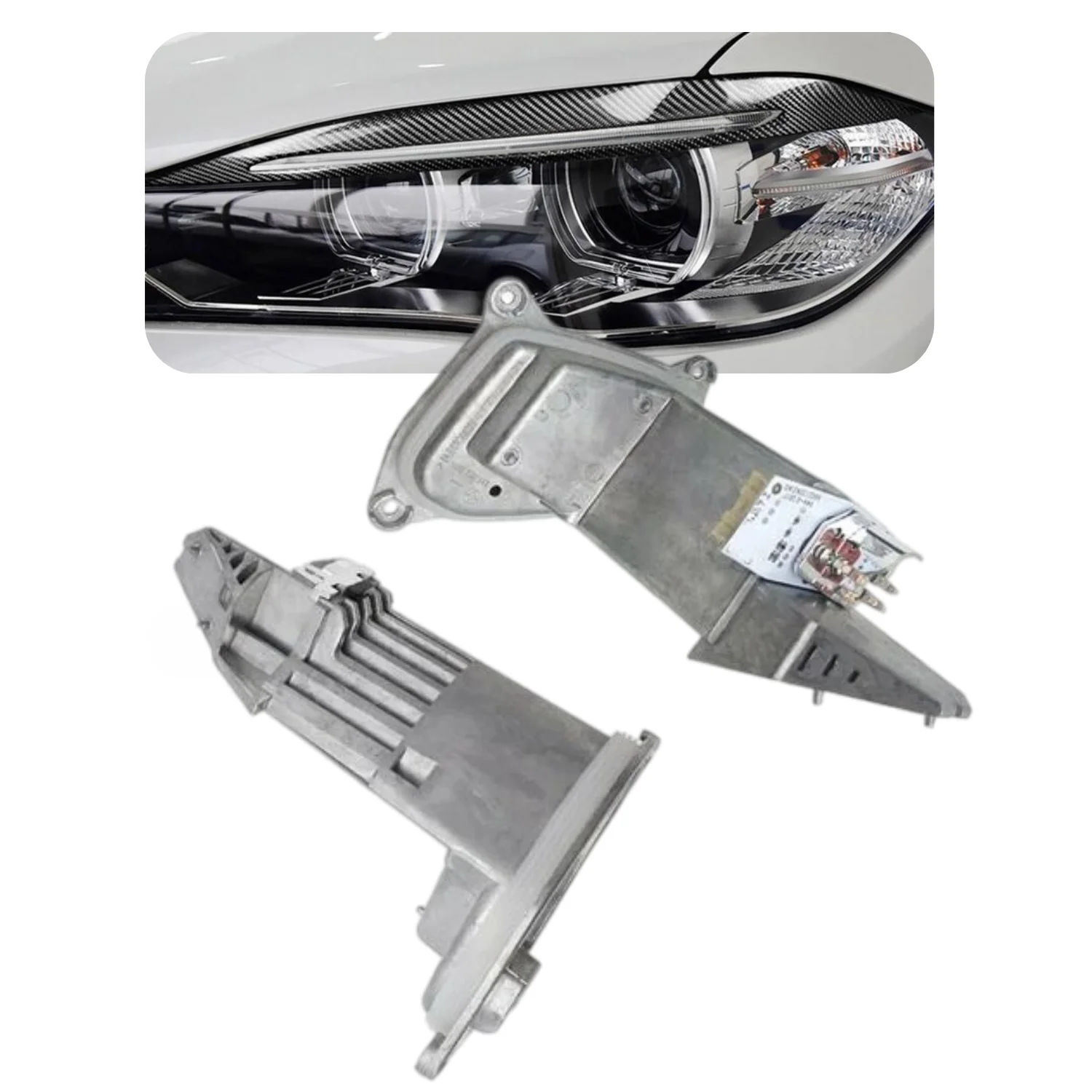 Luz de curva LED BMW X5 X6 F15 F16 – OEM 63117442779/63117442780