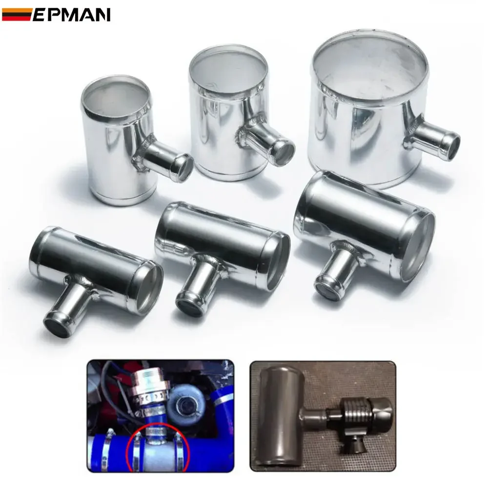 Adaptador en T de aluminio para válvula de descarga del turbo