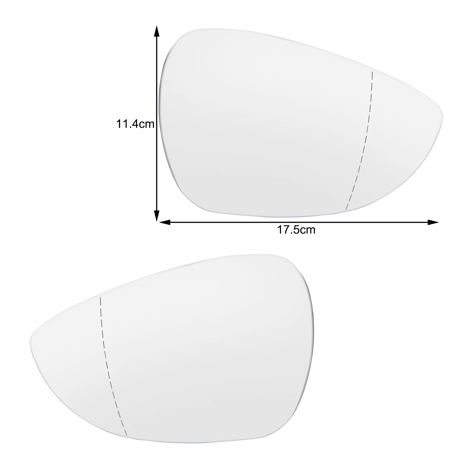 Ford Espejo retrovisor lateral gran angular adhesivo Fiesta B-Max - imagen 2