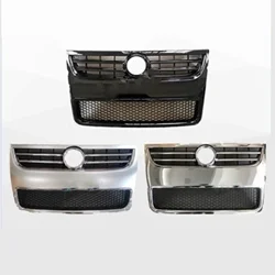 Rejilla superior de radiador negra para Volkswagen Touareg 2008-2010