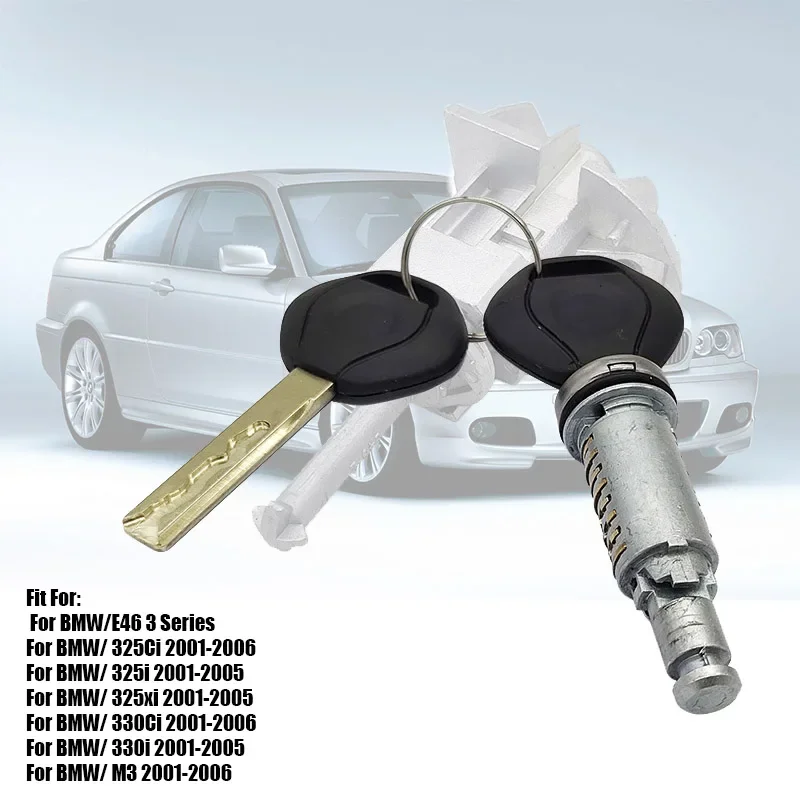 BMW 51217019975 Cilindro de cerradura de puerta Serie 3 E46