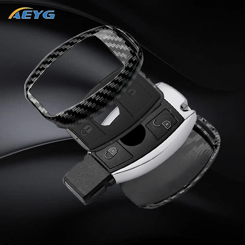 Funda de llave Mercedes-Benz en ABS de fibra de carbono – CLA - imagen 5