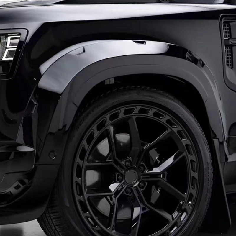 Aletines delanteros negros para Land Rover Defender 110 (2020-2025) - imagen 2