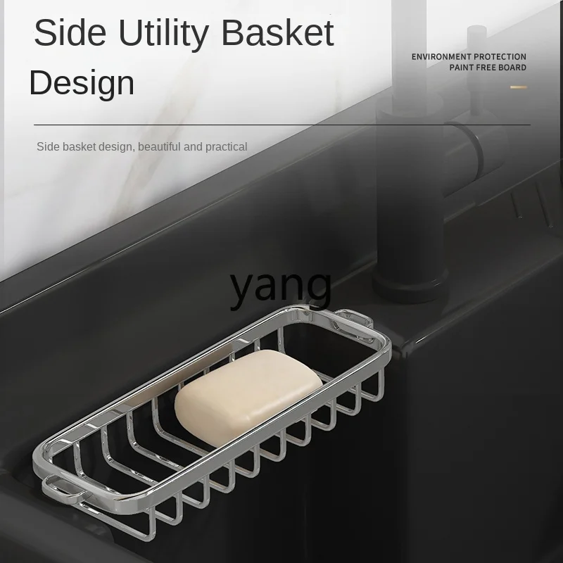 Mueble de lavandería de aluminio con pila cerámica para balcón - imagen 4