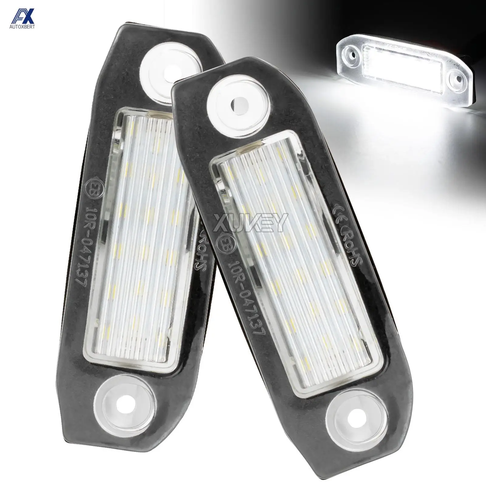 Tiras LED matrícula Canbus 12V sin errores para Volvo S60 V60 XC60