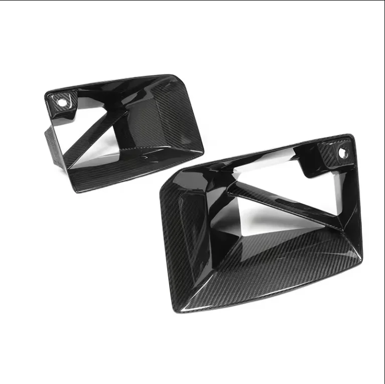 2023-2024 para G87 M2 Bodykit parachoques delantero ventilación de aire conducto de aire frontal de fibra de carbono seco con recortes de gancho de remolque nueva condición