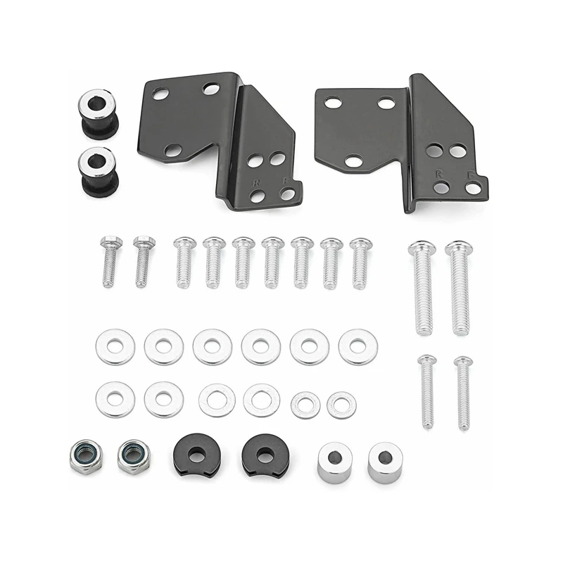 Kit de accesorios de acoplamiento delantero desmontable para Harley Road King Electra Glide 97-08
