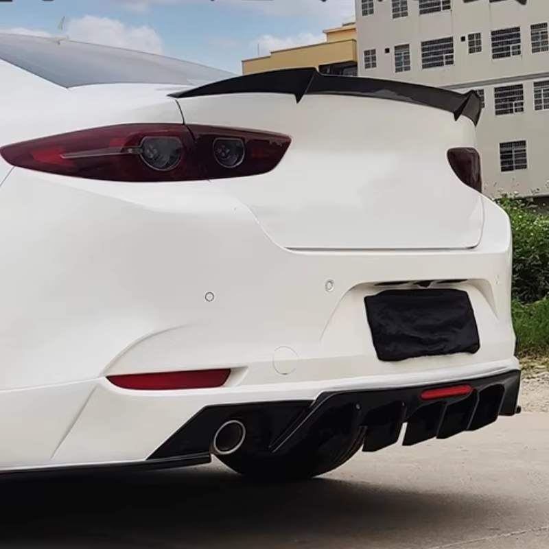 Alerón trasero de fibra de carbono para Mazda 3 Axela 2020-2024 - imagen 5