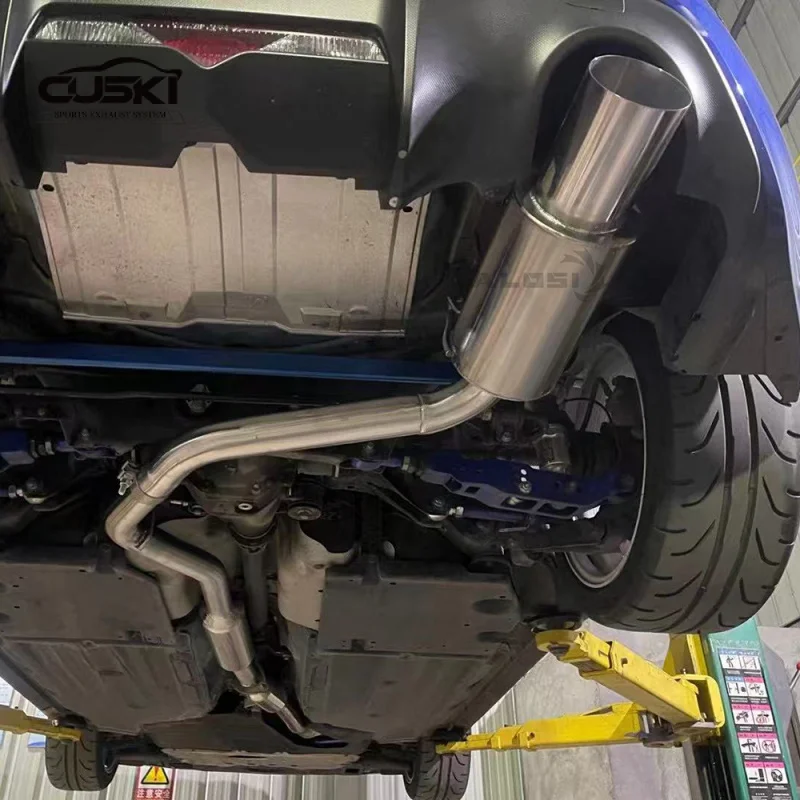 Sistema escape Cat-back Subaru BRZ 2.4 2020-2024 válvula inteligente - imagen 2
